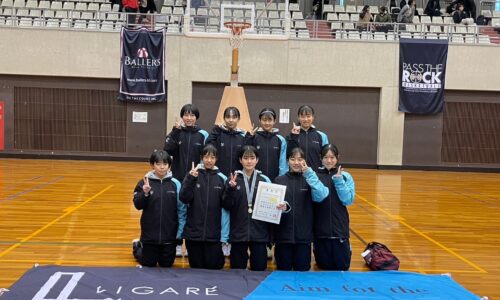 【お知らせ】リガーレU15女子クラブチームが第４４回全九州中学生バスケットボール選手権大会に出場します！！